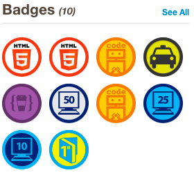 codeacademybadges code academy badges